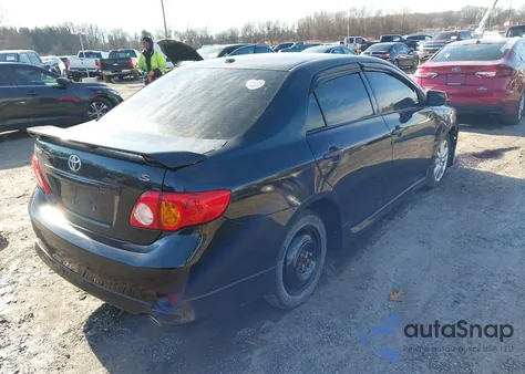 2010 Toyota Corolla S from USA, damaged, VIN 2T1BU4EE4AC456485